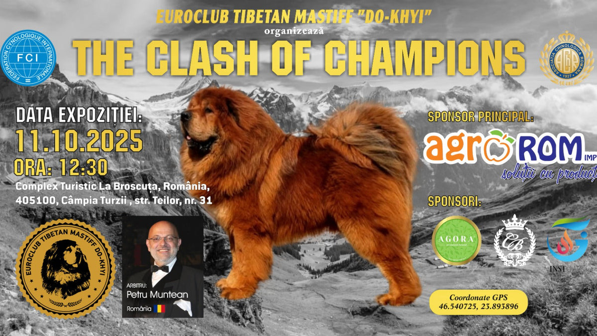 Agora, alături de Euroclub Tibetan Mastiff „Do-Khyi”