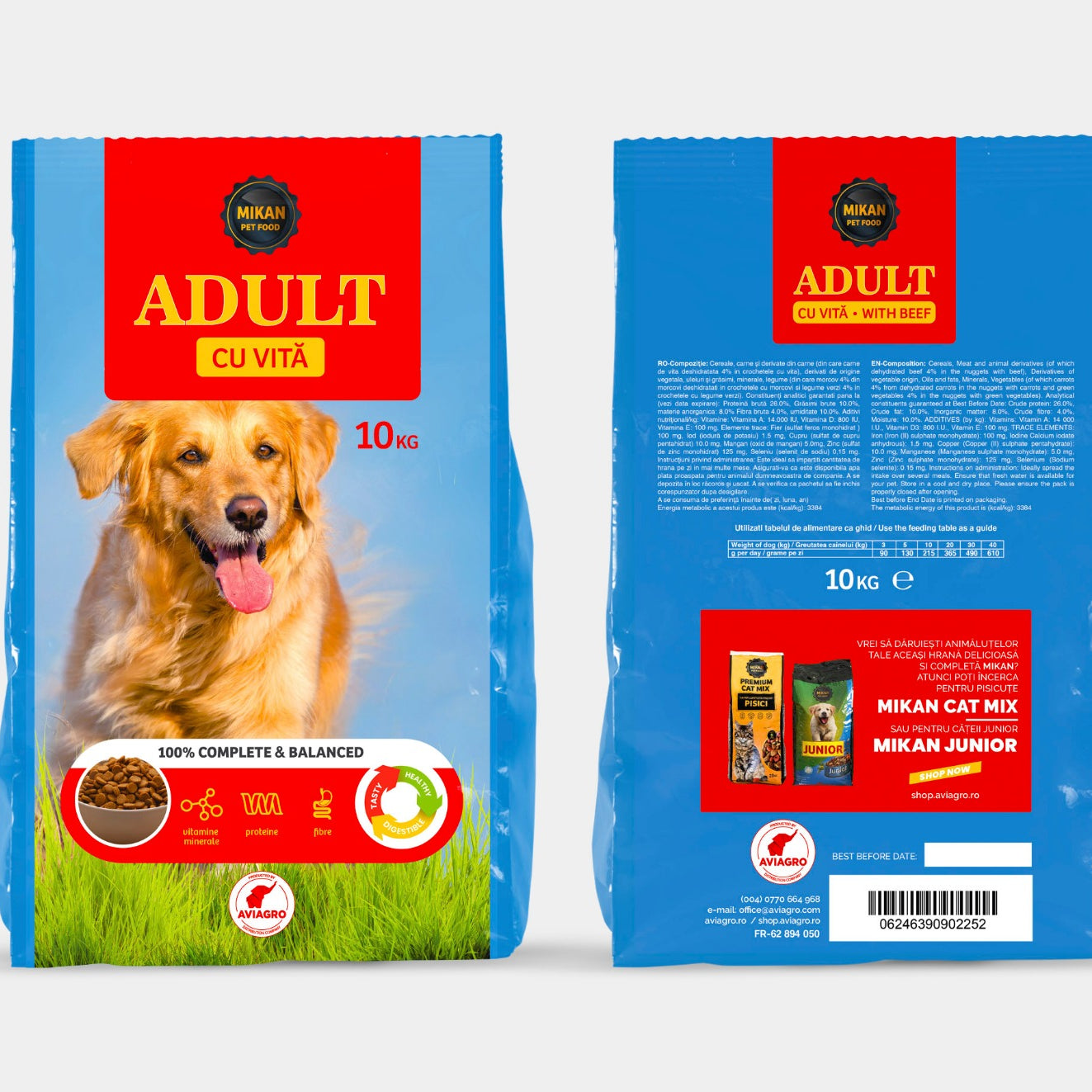 MIKAN Adult cu vită